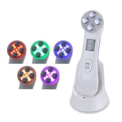 China Ultrasonic Skin Shrinking Face Massager RF EMS Pore Beauty Personal Care Skin Care, Electric Vibrating Facial Massager, Face Lift Beauty Product for sale