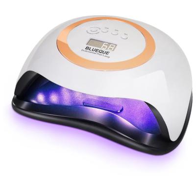 China Professional LED Gel 168W 42LED Nail Lamp Rising Manicure Nail Gel Dryer Lamp Quick Nail Treatment Equipment for sale