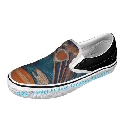 China New Style OEM Style Lazy Casual Slip On Lofer Canvas Shoes Cushioning For Men for sale