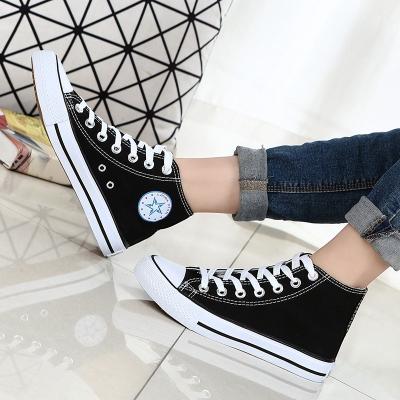 China Fashion Trend Lace Canvas Shoes High Quality Unisex Multicolor Men or Women for sale