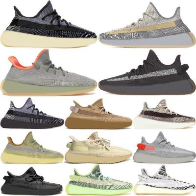 China 2021 tenis yeezy s women sports running v2 yezzys new design lundmark woven upper reflective breathable sneakers 350 woven cushioning for sale