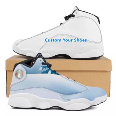 China 2021 Fashion Trend FORUDESIGNS Four Seasons High Top Vacuum Custom Printed Running Men's Basketball Shoes With Logo Fashion Sneakers Wholesale for sale