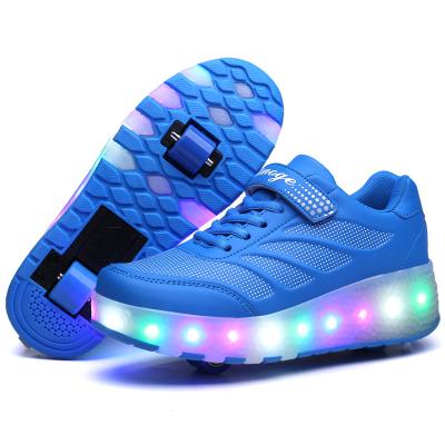 China Lovely Design Hot Selling High Quality Adult Children's Roller Skates Patina Led Light Up UBS Flash for sale