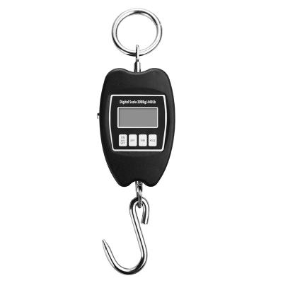 China ABS environmental protection plastic + stainless steel hook TYL-S16-A Digital hanging large weight scale with ruler It can be used for weighing after fishing and hunting for sale