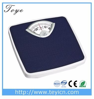 China Household Scale Analog Mechanical Bathroom Scale Round for sale