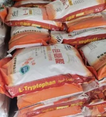 Chine Produit à chaud CAS 153-94-6 98% L-tryptophane pour les aliments pour animaux Einecs 200-795-6 Raffiné à vendre