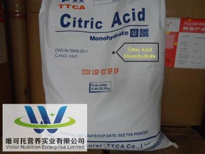 China Supply Citric Acid and Citric Acid Anhydrous EINECS 201-069-1 with Customized Request for sale