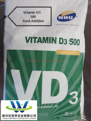 Chine Emballage Cholecalciferol Poudre de vitamine D3 EINECS 200-673-2 pour complément de soins de santé à vendre