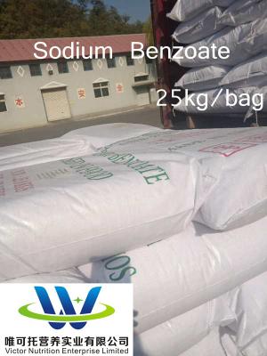 China Sodium Benzoate Powder Granula FDA Approved Natural Preservative for Food Preservation for sale