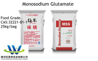 China Halal Certified 99% Monosodium Glutamate for Seasoning Flavor 30mesh 25kg Bag Packing for sale