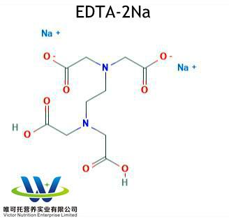 중국 고순도 백색 결정 분말 EDTA 디소디움 EDTA 2na 99% EINECS 205-358-3 판매용