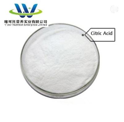 China Food Grade Anhydrous Citric Acid BP98 Formula C6H8O7 for Your Requirements for sale