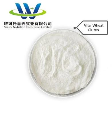 China 25kg/Bag Vital Wheat Gluten Powder for Puffed Food within Shelf Life 12 Months for sale