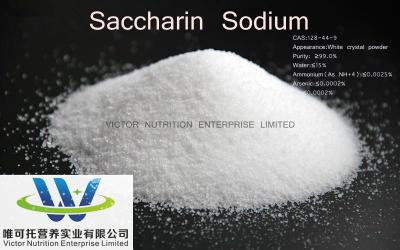 China Saccharine Sodium en ISO-gecertificeerd voor levensmiddelenadditieven Te koop