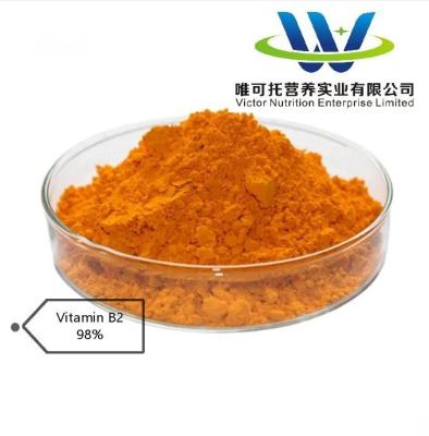 China FDA genehmigt Riboflavin/Vitamin B2/Vb2 Pulver CAS 83-88-5 mit einer Haltbarkeit von 12 Monaten zu verkaufen