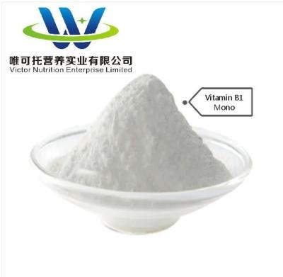 China QS-gecertificeerd Vitamine B1 Mono Thiamine Nitraat CAS 532-43-4 met maatwerk Te koop