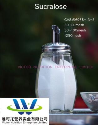 China High Purity Food Grade Pure Sucralose Powder CAS 56038-13-2 Formula C12h19cl3o8 at Best for sale