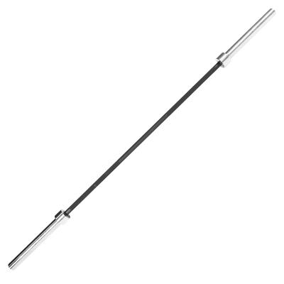 China 2022 Hot Selling Universal Sports Chrome Steel Fitness And Bodybuilding Weightlifting 2.2m Multi Grip Weight Barbell Bar for sale