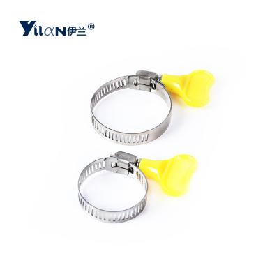 China Connection 201 Stainless Steel Washing Machine Hose Clamp for sale