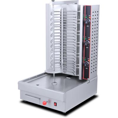 China Customize 3 Burner Stainless Steel Gas Shawarma Machine Equipment Turkish Kebab Gas Shawarma for sale