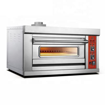 China Commercial Catering Industrial Bread Making Machines , Gas 1 Deck 1 Tray Bread Crouton Machine Gas Oven for sale