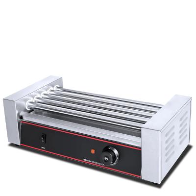 China Dairy Factory 5 - Roller Hot Dog Grill Corn Hot Dog Maker Chinese Hot Dog Grill Machine for sale