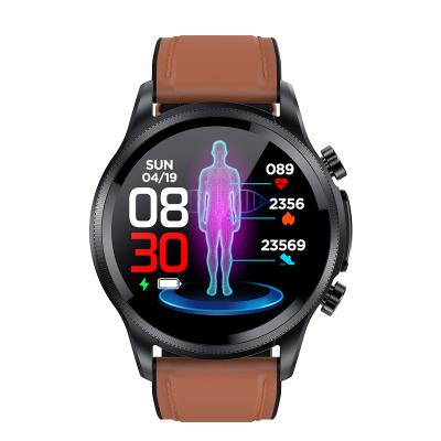 China Touch Screen Fashion Sports Calling Health Intelligent ECG Blood Pressure Oxygen Blood Glucose  For Men Women 2022 Smart Watch Bracelet for sale