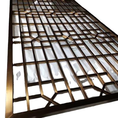 China Titanium Plated Stainless Steel Square Screen Stainless Steel Stainless Steel Products Can Be Customized for sale