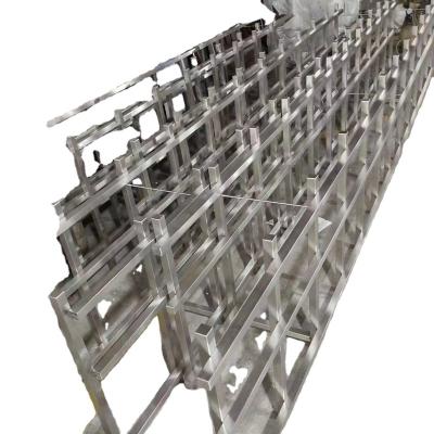 China Custom Welding Decoration Stainless Steel Assembly Sheet Metal Fabrication Laser Cutting Utility Sheet Metal Fabrication For Railing for sale