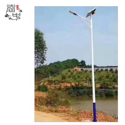 China ROAD 6m 30w 50w LED Solar Motion Lights Outdoor With Pole Garden Street Light for sale