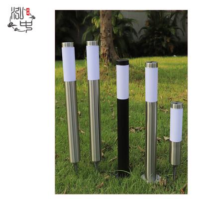 China Garden Lawn Park Villa 201 Outdoor Customizable 304 600mm Stainless Steel Column Light Garden Color Lawn Light for sale