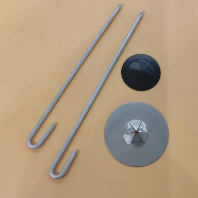 China Stainless Steel China specializes in manufacturing j type hook insulation nail for solar trim J HOOK for sale