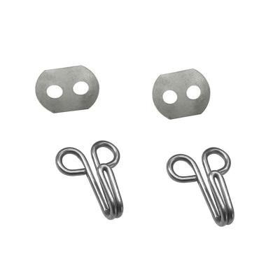 China Durable High Quality Insulation Hooks Galvanized Steel Brass Lacing Hook for sale