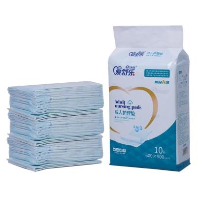 China Super Absorptie Kern Wegwerp Incontinentie Bed Pads 45x60cm 58x60cm 60x60cm 60x90cm Te koop