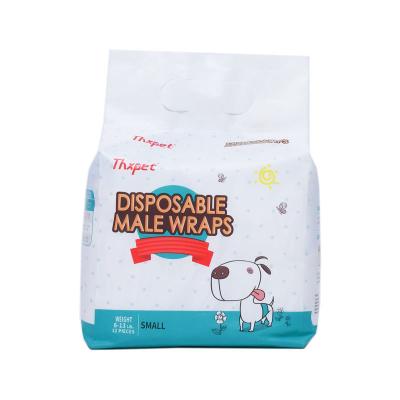 China XS Pet Dog Diaper Pants Super Absorbent Disposable Diapers For Rabbits Cats for sale