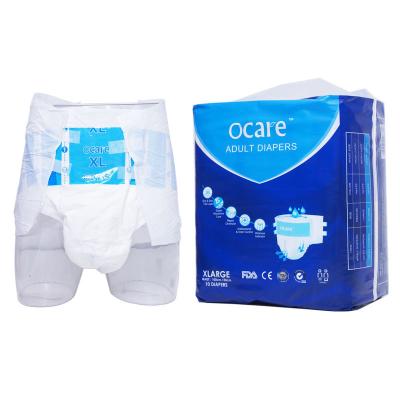 China Custom Non Woven Fabric Adults Diapers Pants Incontinence Underwear for sale