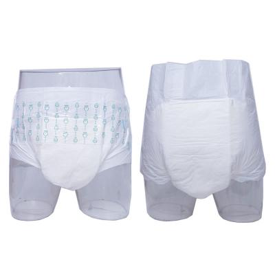 China Customized Incontinence Adult Pull Up Diapers Underwear With Leak Guard for sale