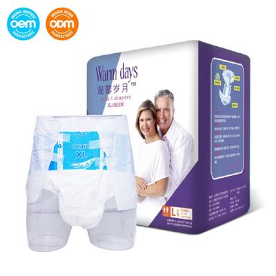 China Adult Diapers With Tabs Fully Protective Incontinence Briefs For Women Or Men for sale