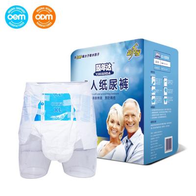 China Ultra Absorbency Adult Incontinence Diapers With Tabs Style for sale