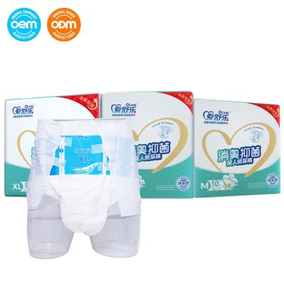 China Wholesale Disposable Adult Diapers With Tabs For Men And Women for sale