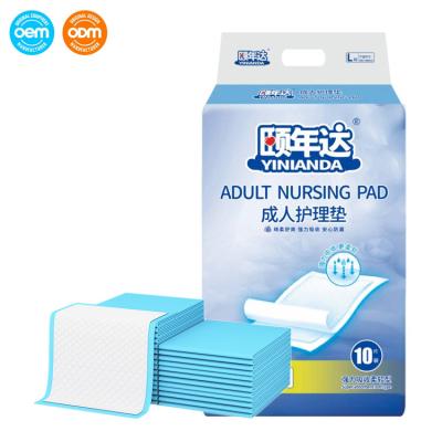 China Hombres y mujeres de edad avanzada almohadillas de cama resistentes al agua desechables 45x60cm 58x60cm en venta