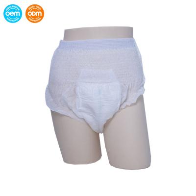 China Wholesale Incontinence Disposable Adult Diaper for Men and Women with Tabs for sale