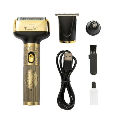 China High Quality TrimmerX TM-T99 USB Barber Waterproof Cordless Electric Safety Professional Cordless Clippers for sale