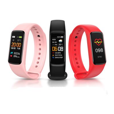 China GPS Navigation Health Sleep Fitness Band Activity Step Heart Rate Tracker Blood Pressure Time Sports Watch Ring Smart Bracelet for sale