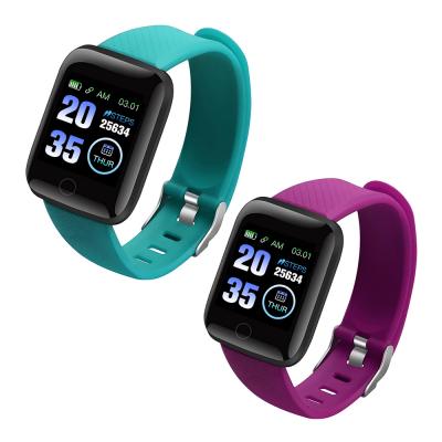 China Touch screen 116 plus simple appearance smartwatch IOS D13 phone watch blood pressure android smart track for sale