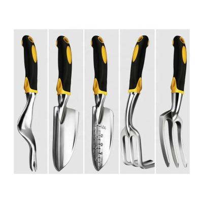 China Garden Tool Kit 5 Piece Garden Tool Kit Weeding Fork Transplanter Cultivator Hand Trowel for sale