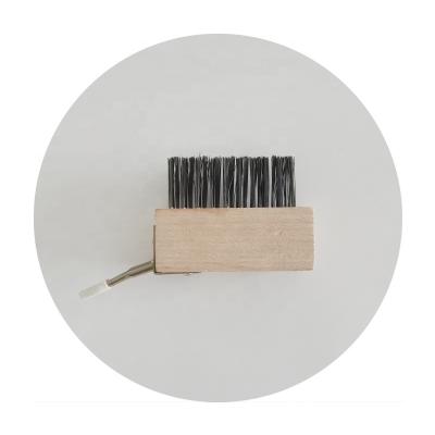 China Cleaning & Weeding Garden Weeding Brush with Steel Wire Bristle and Scraper for Grass Moss Removal for sale