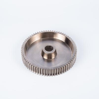 China Building Material Shops OEM Customized High Quality Spur Gear with Carburization treatment, gear grinding and nickel plating for sale