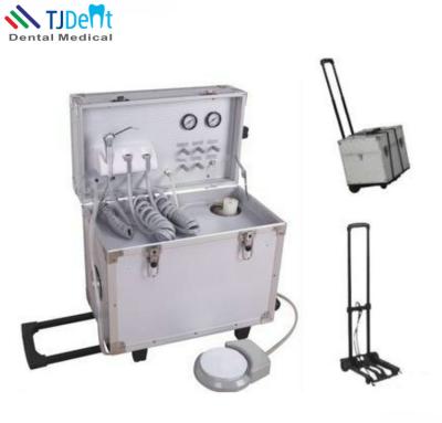 China With CE Dental Equipment Portable Dental Unit Mobile Dental Unit With Stroller for sale