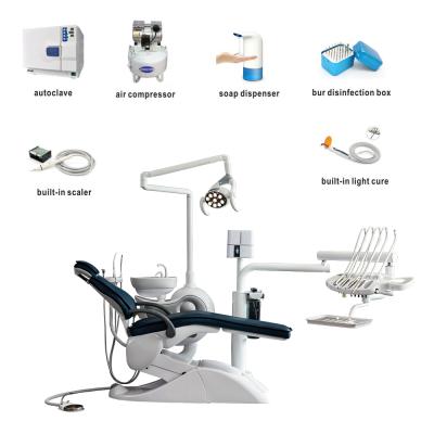 China Customized Dental Clinic Sterilized Dental Equipments Self Disinfection Dental Unit Package for sale